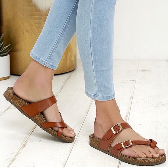 women's madden girl bryceee footbed sandals